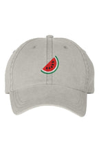 Load image into Gallery viewer, Watermelon Pigment Dyed Cap - Stone