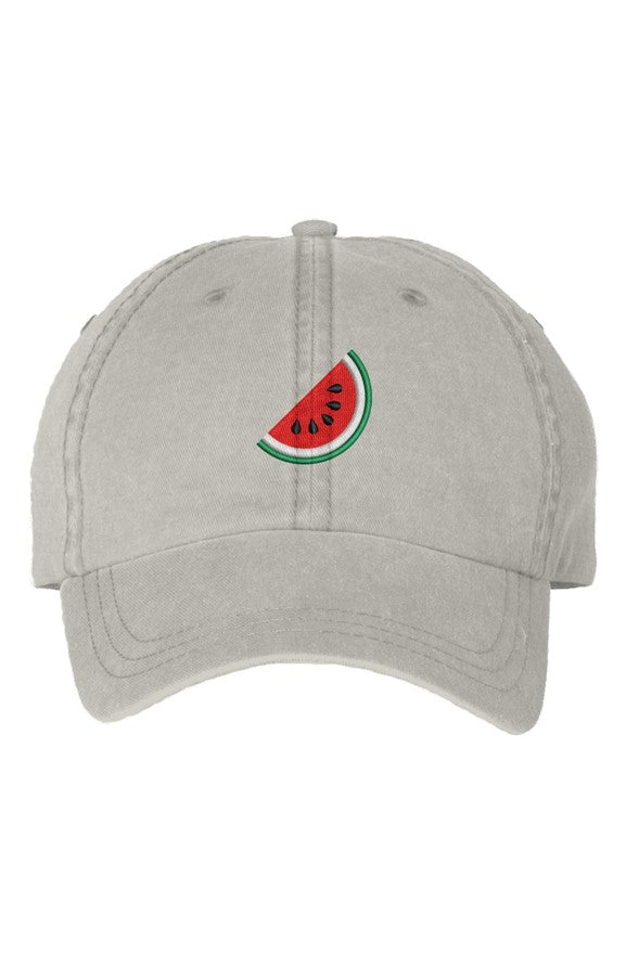 Watermelon Pigment Dyed Cap - Stone